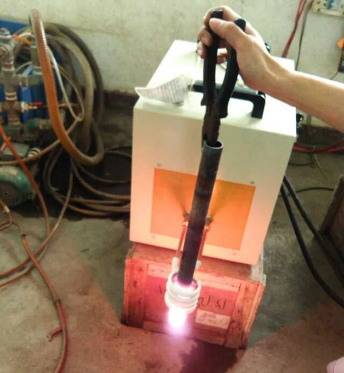 2019 New steel scrap induction melting furnace for metal foundry