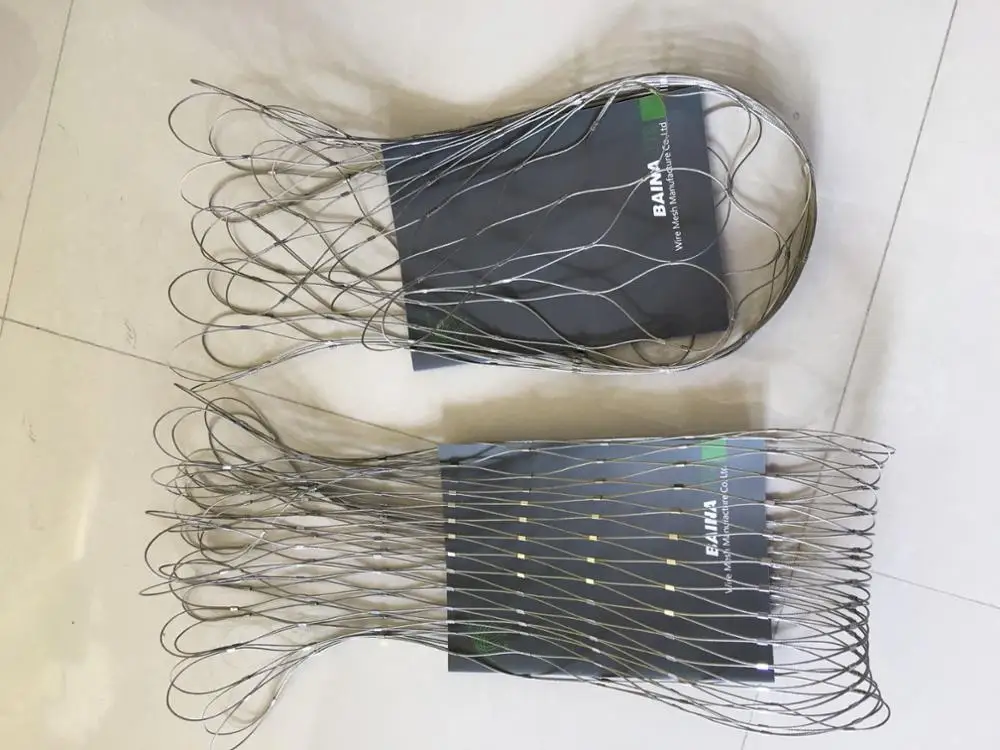 Metal bag backpack protector metal mesh bag for camping