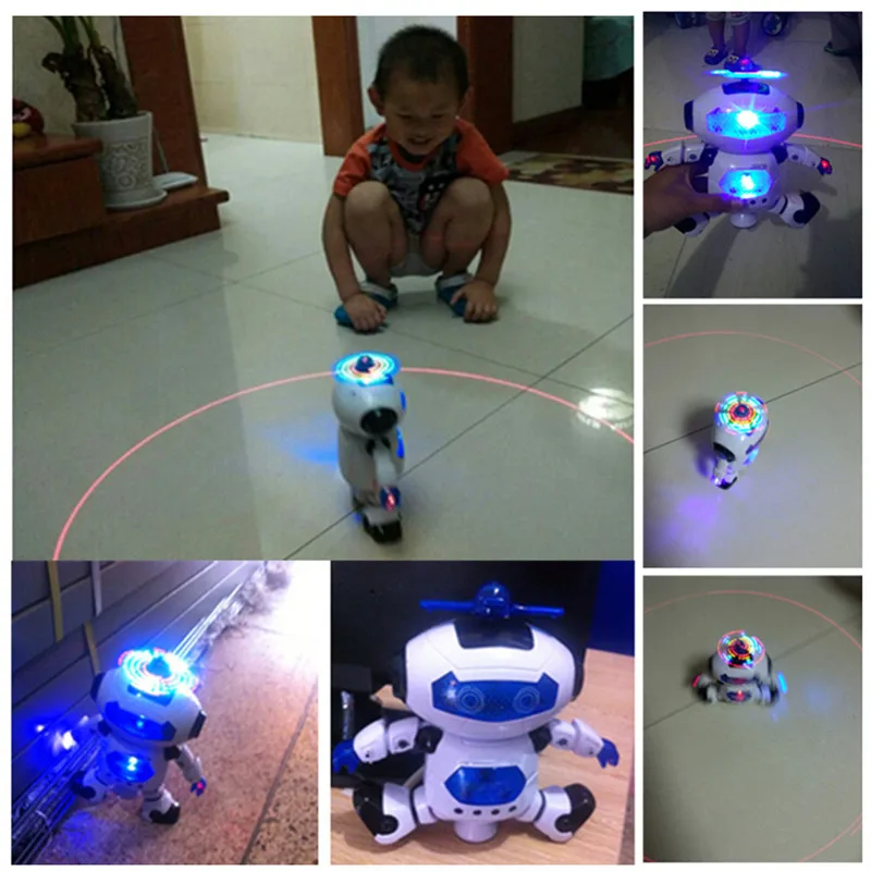 Dowellin Educational Toy Robots Smart Robot Toys Electric Robot for Kids