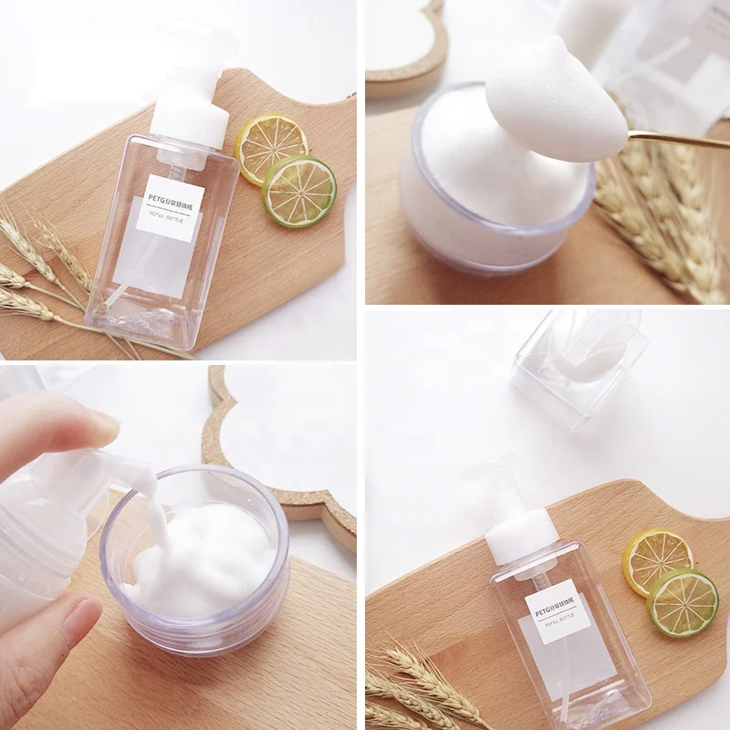 BPA Free Refillable Bottle 8.5oz 250ml Foaming Liquid Soap Containers Foam Dispensers