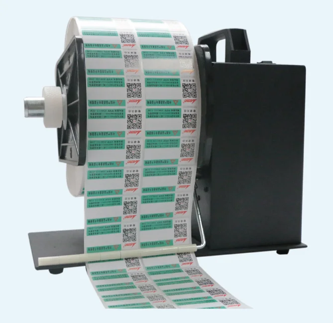Barcode Printer Label Rewinder machine Automatic