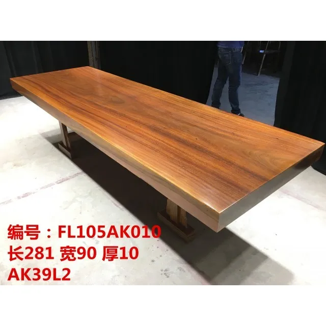 
Hot Sale High Quality Okan Dried Solid Wood For Dining Table Top 