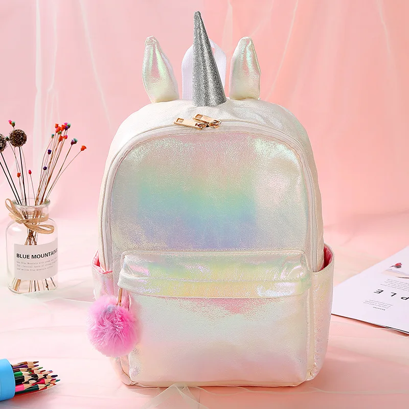 
Rainbow Pu Unicorn Teens Backpack School Bags with Unicorn Wholesale School Bags for Girls Backpack to Girls Backpacks Bag 