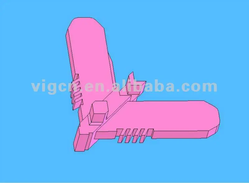 American Style Window Accessories Plastic Screen Corner Joint 10385