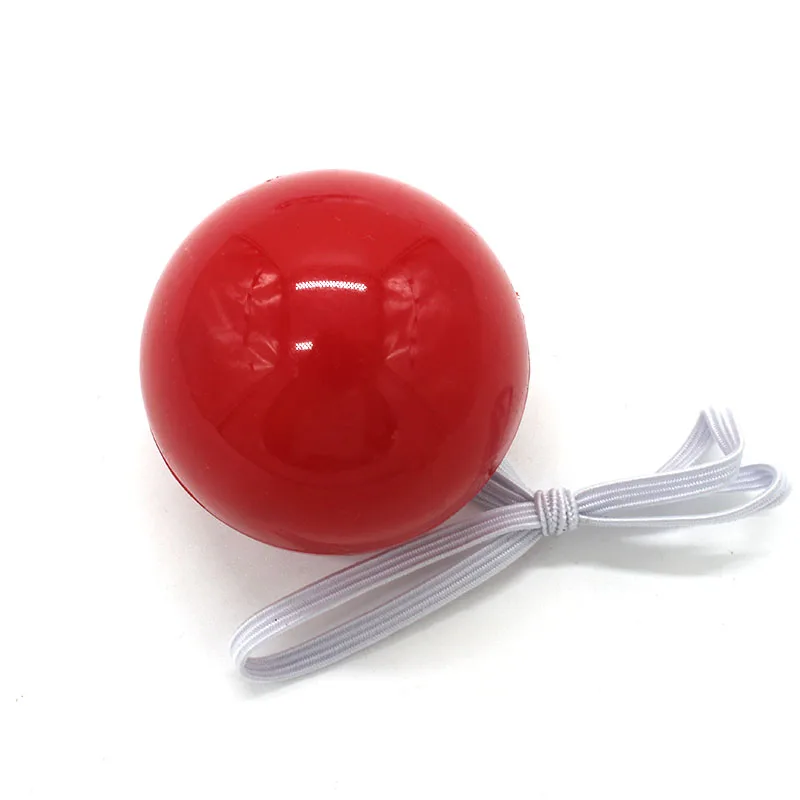 halloween Red Circus Clown Nose LED Light Up Noses Plastic Red Nose