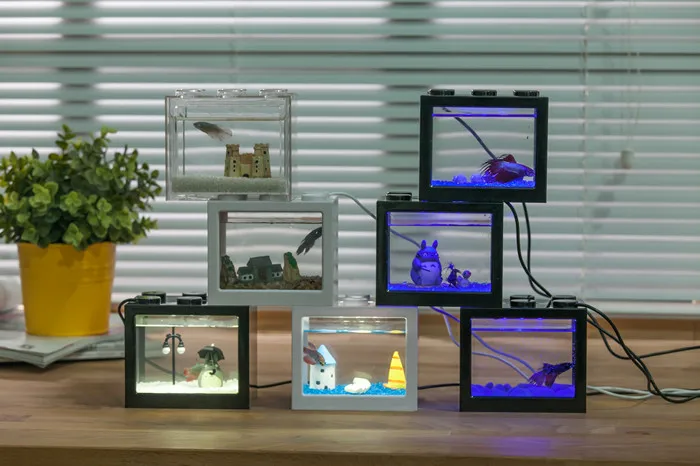 Wholesale new designed plastic fish tank acrylic square fish tank