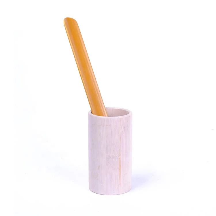Bamboo long handle high quality durable on sale humanized design hand shoe horn
