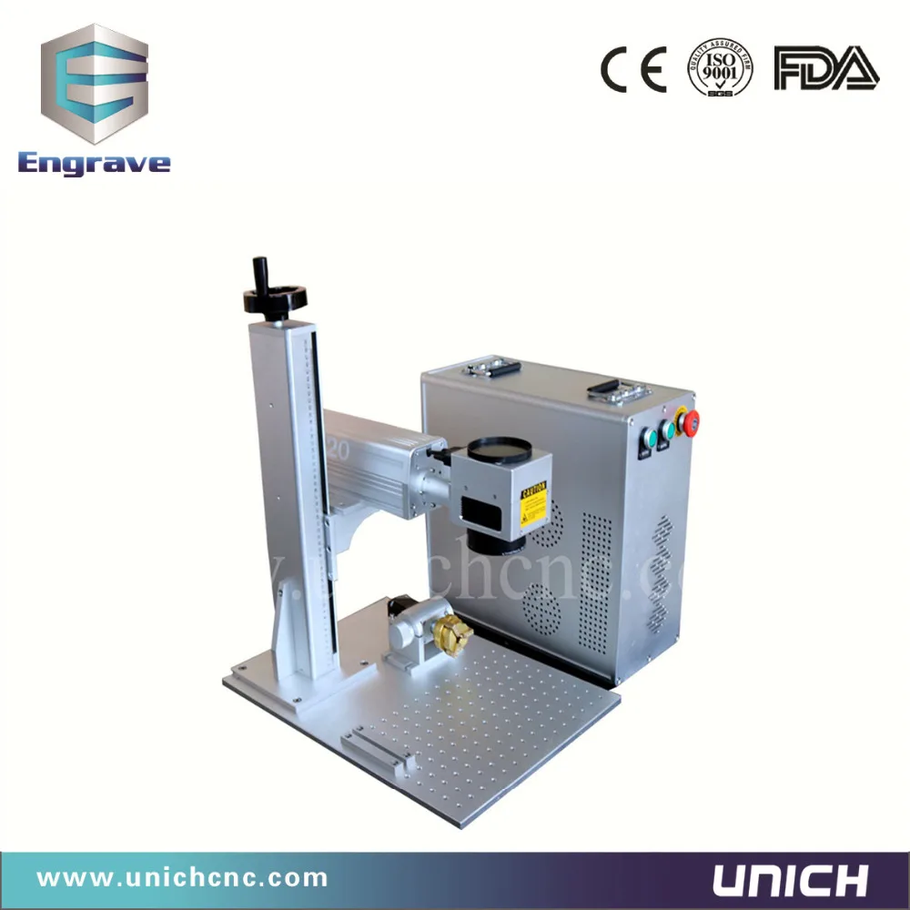 Горячий продажи 20 Вт волокно лазерная маркировка оборудования для малого бизнеса