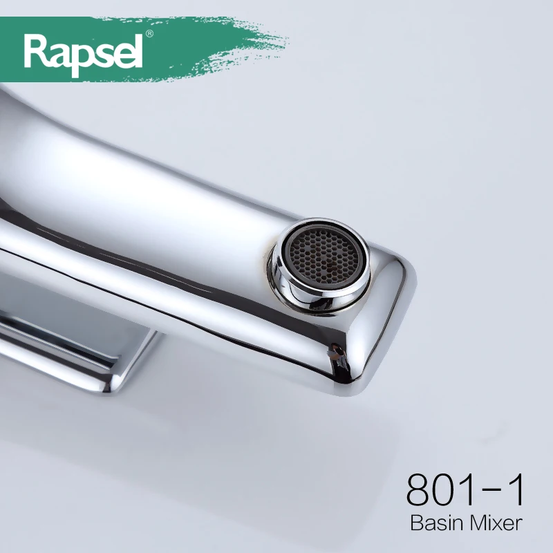 Rapsel China Suppliers Cast Chrome Brass Single Handel Plumbing Faucets