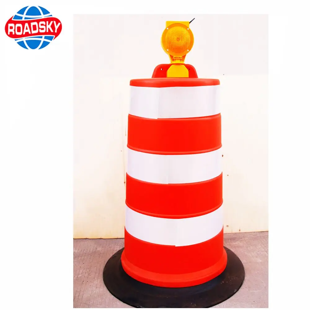 
Plastic Anti-collision Bucket Water Filled Traffic Barriers Road Safety Barrier Barrel 
