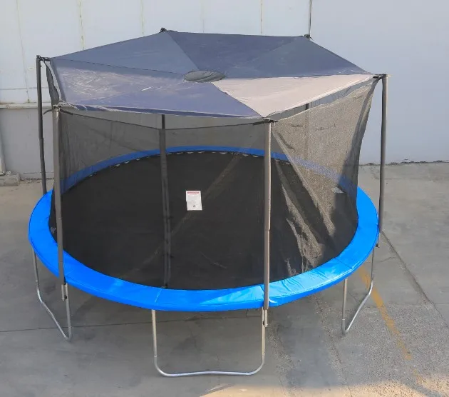 14FT Cheaper trampoline with Canopy