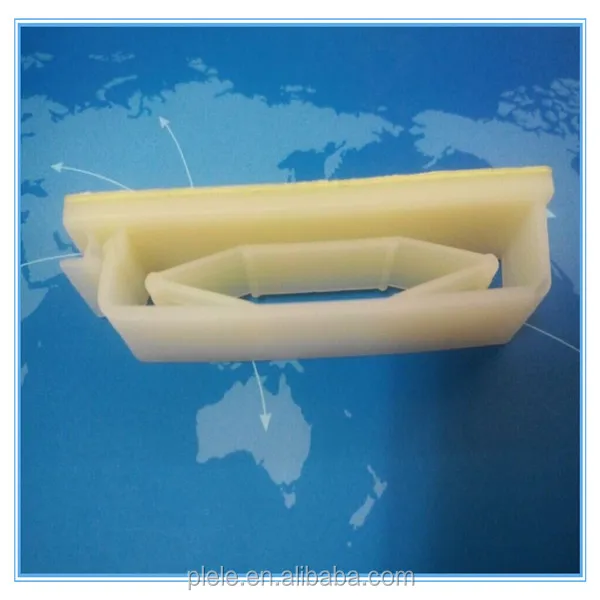 Plastic Natural self -adhesive cord clamp 2pcs in one flat cable clips