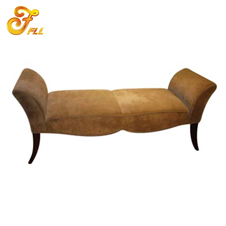 European Style Classic Velvet Chaise Longue