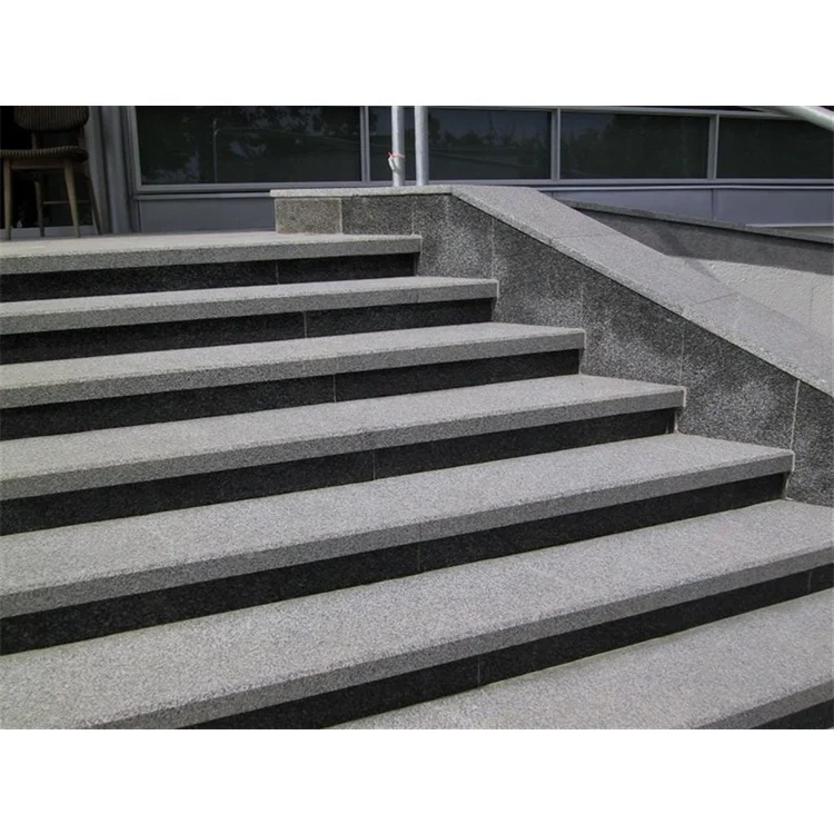 
Buy wholesale flamed polished cheap natural red grey black labradorite granite stone tile steps stairs 