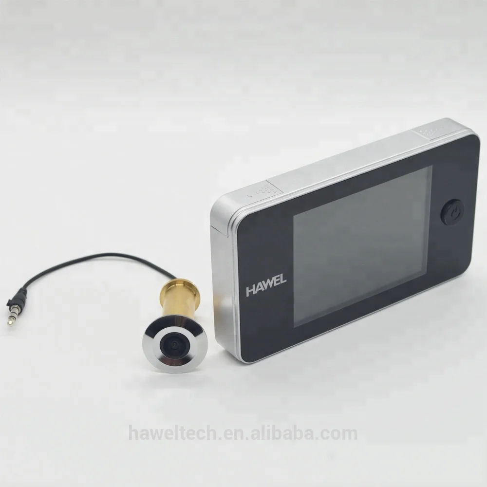 Hawel HT-DM18 3.5' HD Brass door  peephole camera