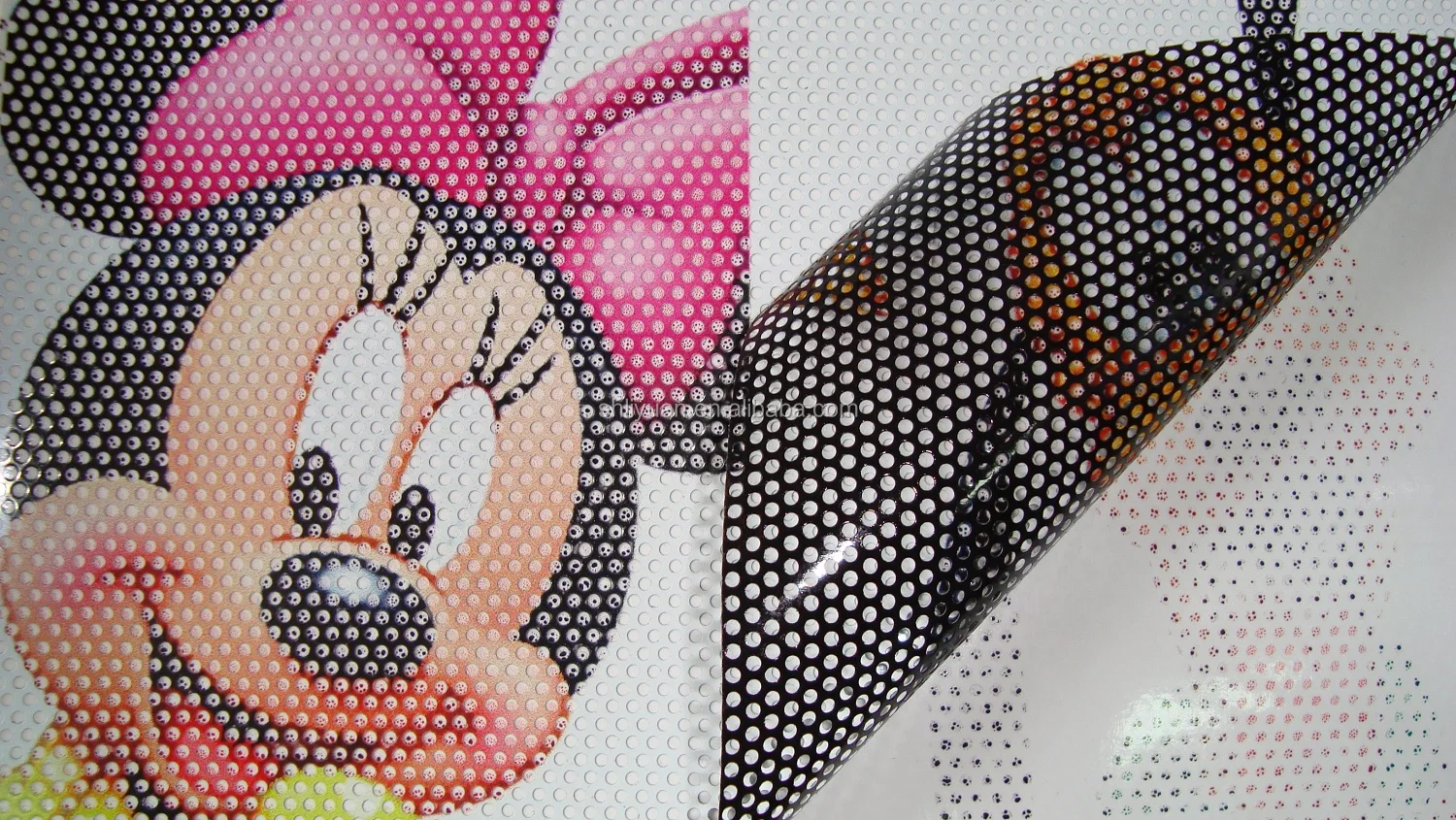 custom digital printing one way vision vinyl sticker advertising car sticker