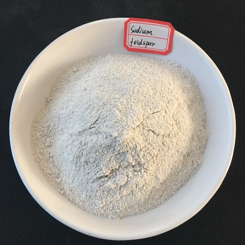 sodium feldspar powder and soda feldspar powder used for ceramic raw material