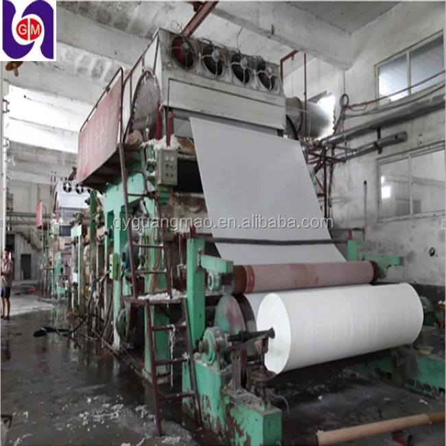 Production Line Plant Factory Machinery In China Roll Making Machine Manufacturer Price Of Mini Paper Mill For Sale