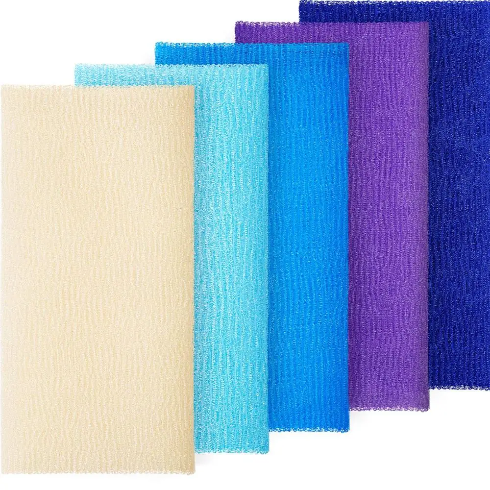 Japanese Beauty Skin Wash Cloth - Beauty Towel/ Scrub/ Nylon Wash Cloth