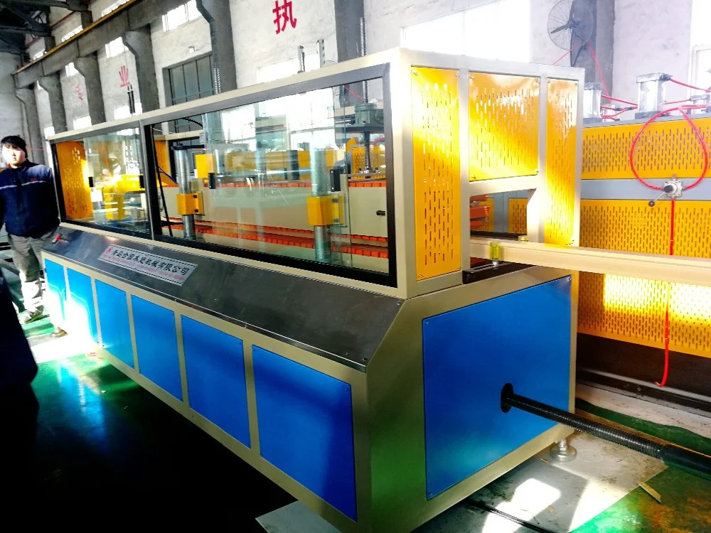WPC Profile Door Frame Making Machine Wooden Door Production Line Products Making Machine Household Plastic Manufacturing Plant