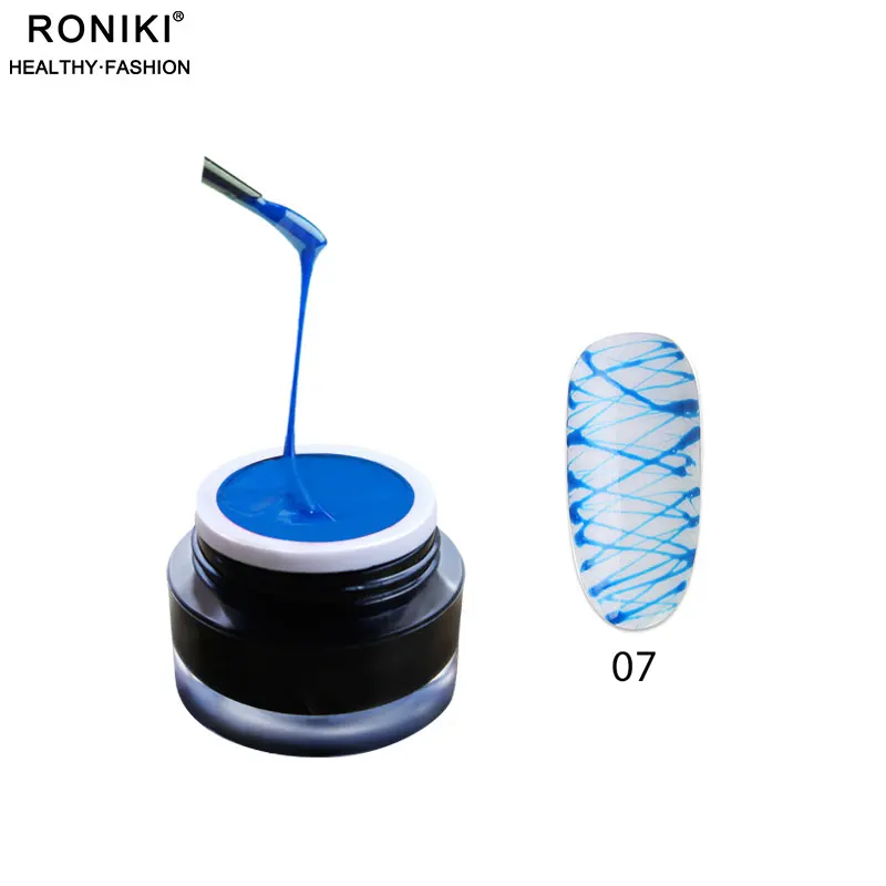  RONIKI OEM дешевый оптовый поставщик ногтей 6 г отмачиваемый УФ-Гель-лак для дизайна Светодиодная лампа 30s УФ-лампа 1 мин легко