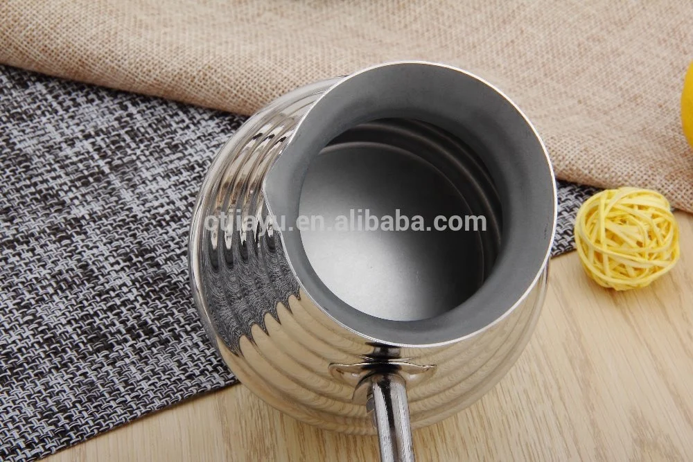 New 6pcs Coffee Warmer / Stainless Steel Milk Cup with Handle