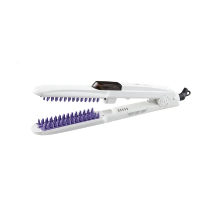 
ultrasonic atomization steam spray hair straightener brush 