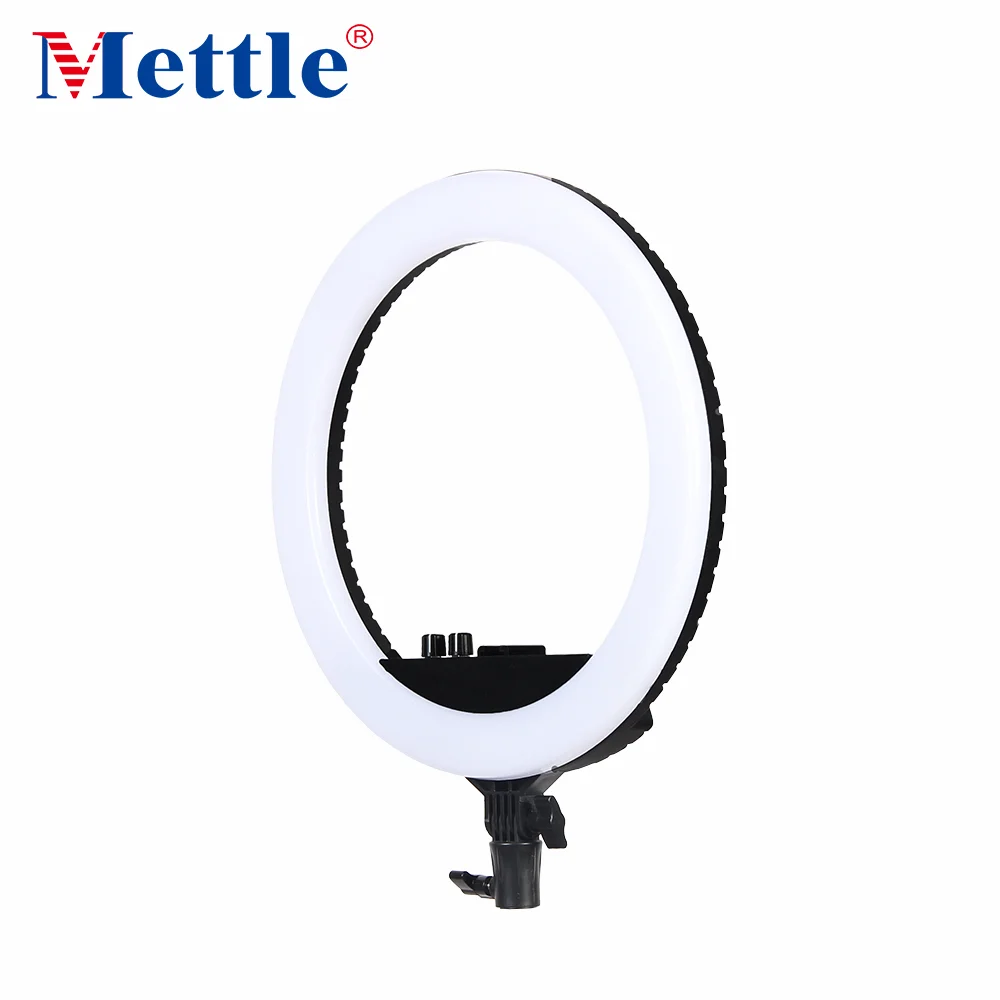 Mettle LED High CRI High Brightness Photographic Make Up Battery Selfie Ring Light