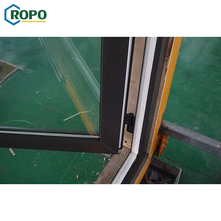 AS Certificated UPVC Plastic Basement PVC French Front Door Supplier For Home