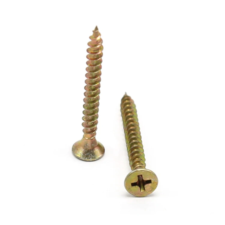 DIN 7505 Particle Board Screws with Cross Recess Type Z, Countersunk Head