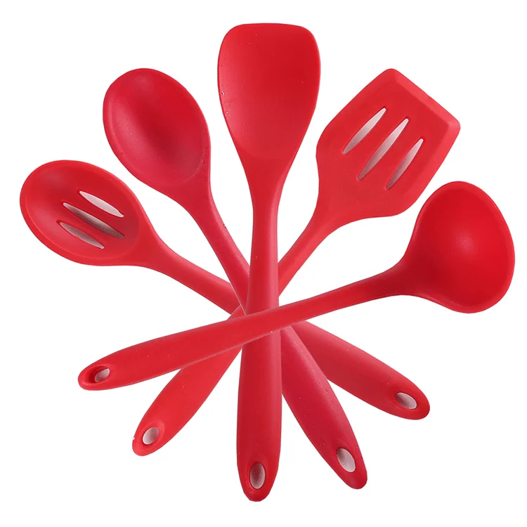 Wholesale   Kitchen Appliance Tool Utensils Cookware Bakeware Silicone Scraper/Spatula for Cooking