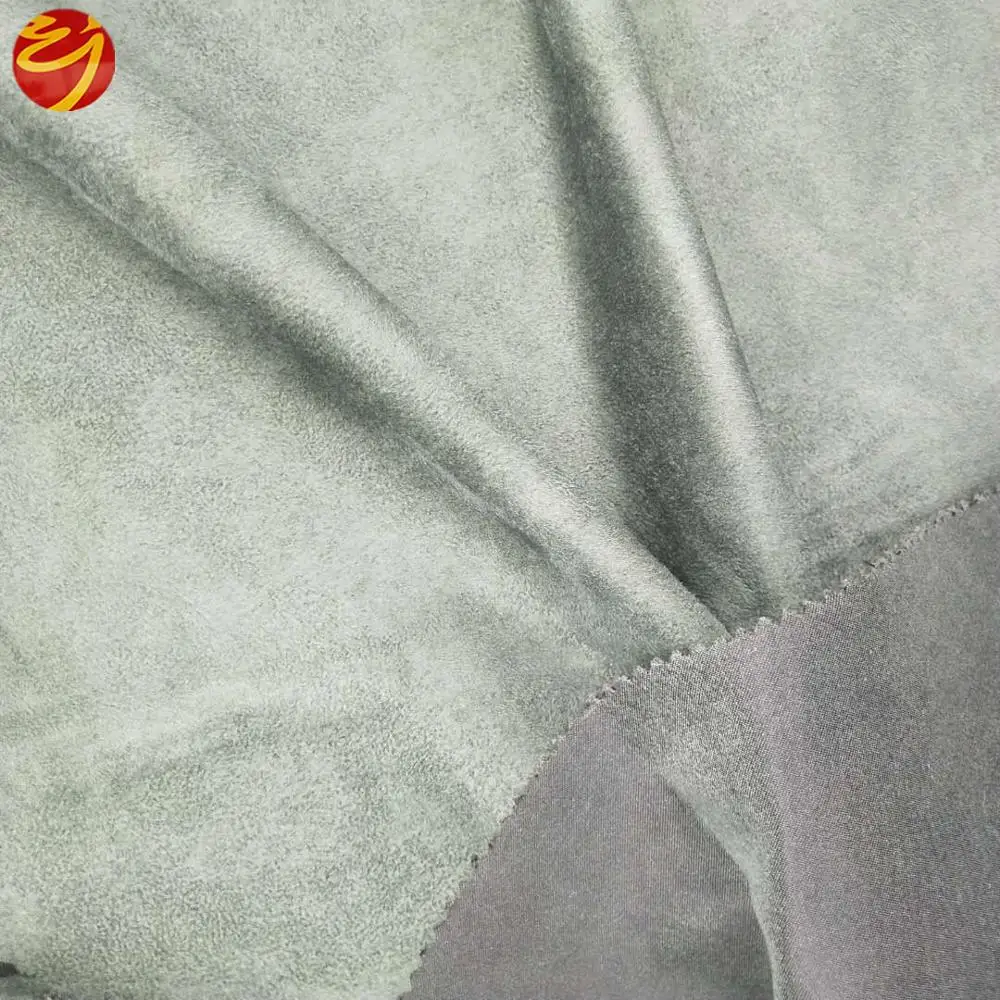 
Wholesale Woven 100% Polyester Microfiber Suede Fabric 