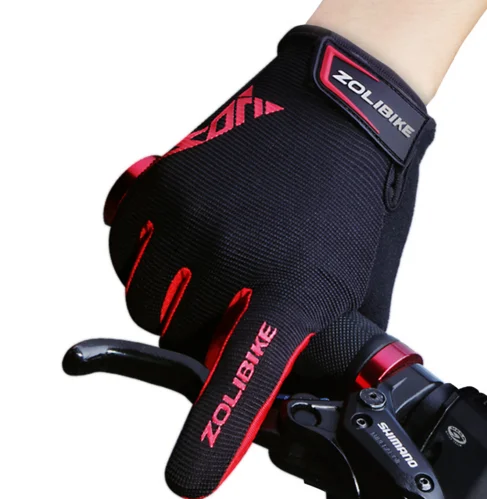 ZOLi ZL2320 Bicycle Accessories Shockproof Bike Gloves Racing Motorcycle Full Finger Bike Cycling Gloves
