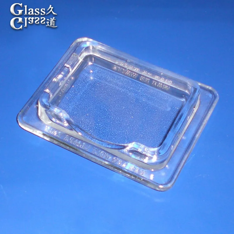 Latest technology hollow wall transparent glass lamp shade