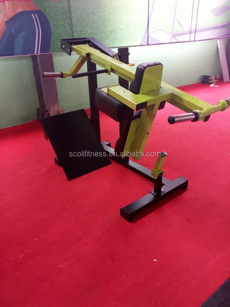 Commercial Hammer Fitness equipment / gym leg Squat Machine / Bodybuilding Machine
