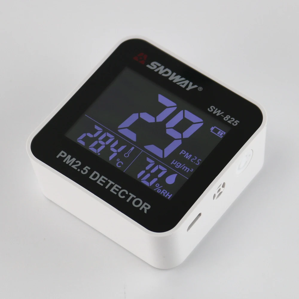 Лазерный PM2.5 детектор, портативный измеритель загрязнения воздуха для дома и улицы, pm2.5, монитор качества воздуха pm 2,5, 40p