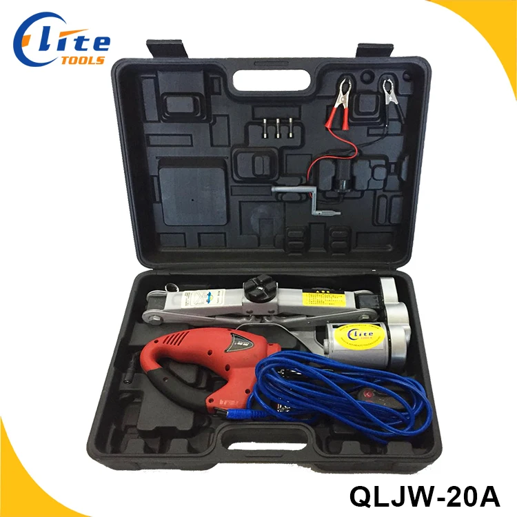 Portable 2tons 12V Electric Car Jack and Wrench set for Car