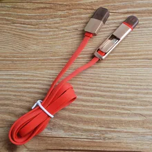 1M Micro IOS 2Port In One Line USB Cable Adapter For iphone5 5s 6 6p LG