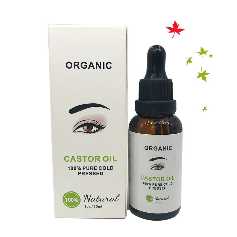 
Organic Castor Oil, 30 ml Cold pressed | Reduces Itching And Swelling On The Skin | castor oil pure 