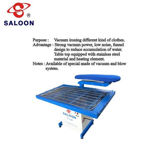 Eco-friendly Strong Vacuum Power Garment Ironing Tables