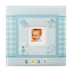 Small design baby photo album paper printing  new born baby photo book 4x6 Paper slip in 200 photos lovely picture album 10*15cm