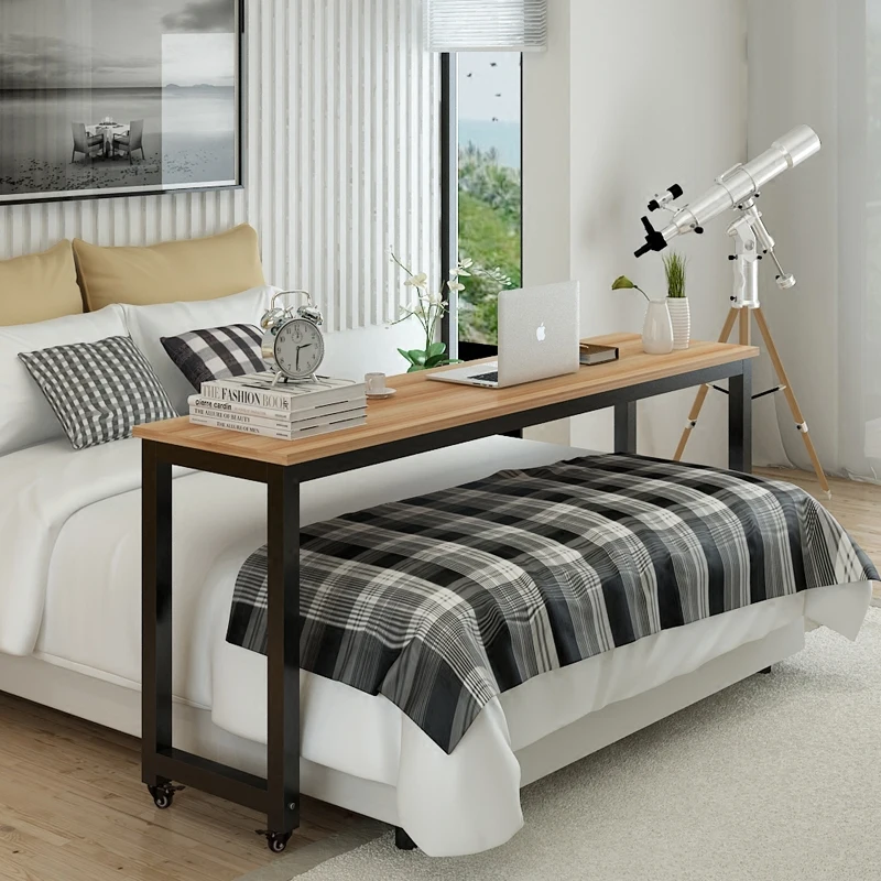Long Size White Laptop Table for Bed 3011