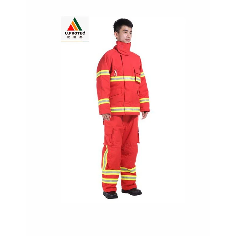 NFPA1971 EN469 Firefighting Outfit Aramid Fire Brigade Dress Fireman Apparel