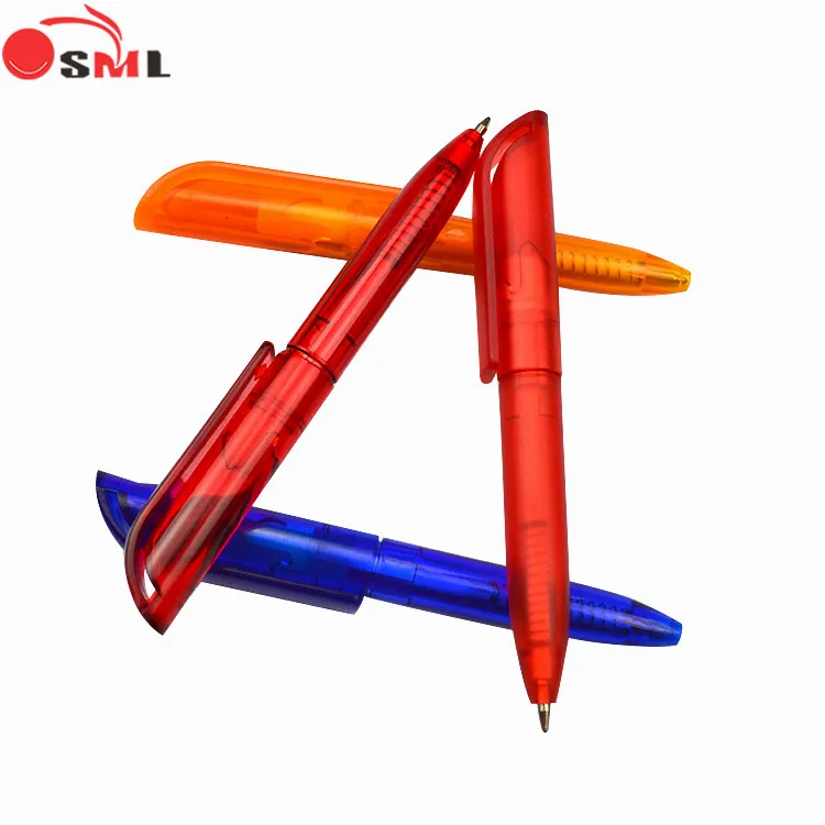 Mini small short ballpen printing promo plastic Barrel gift pen for kids cheap small pen for notebook pen