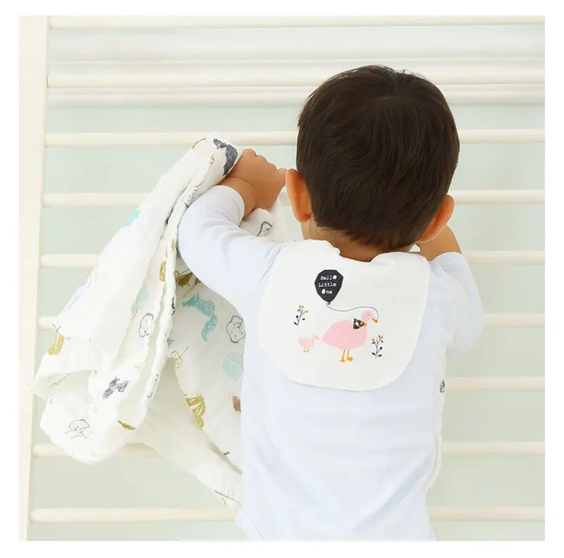 High Quality Variety Of Options Non-pollution Baby Sweat Absorbing Cartoon Baby Towel