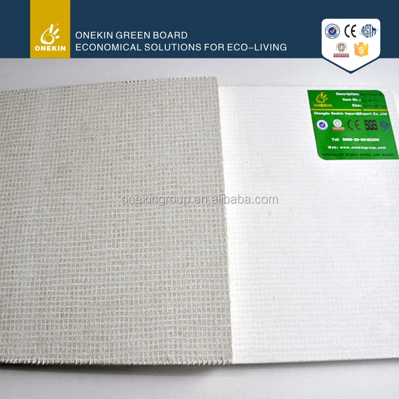 
9/12mm drywall partition mgo board magnesium oxide board 