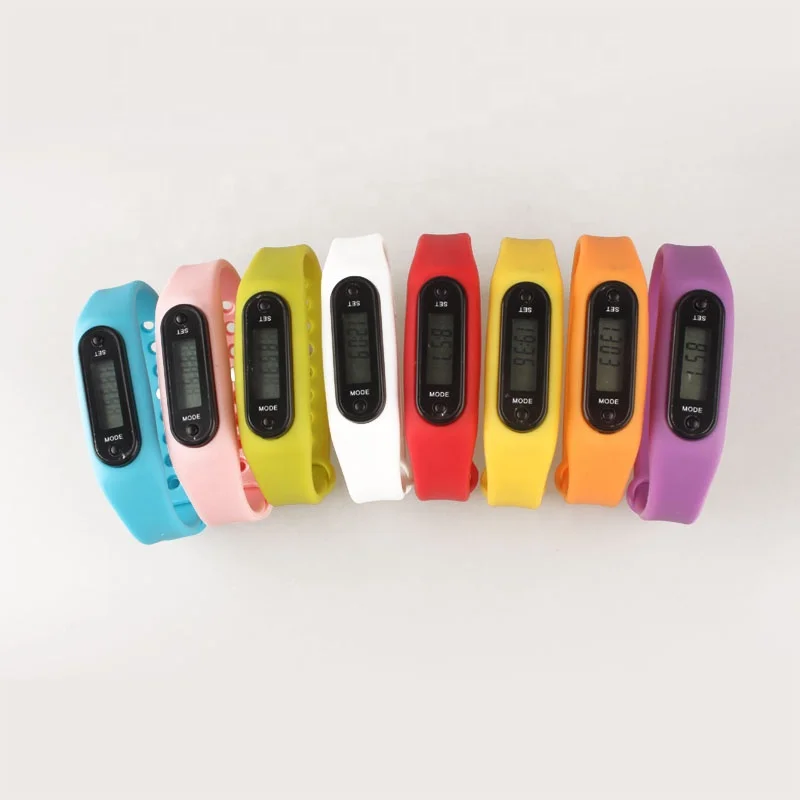 Promotional cheap promotional pedometer bracelet pedometer watches