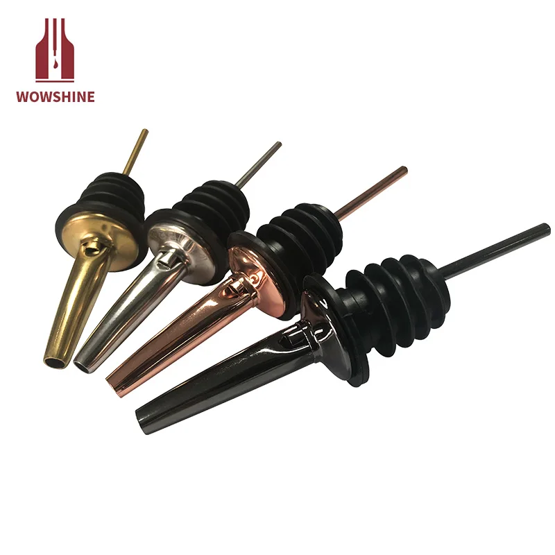 
Stainless steel wine pourer of whisky vodka other liquid Factory hot selling colorful 