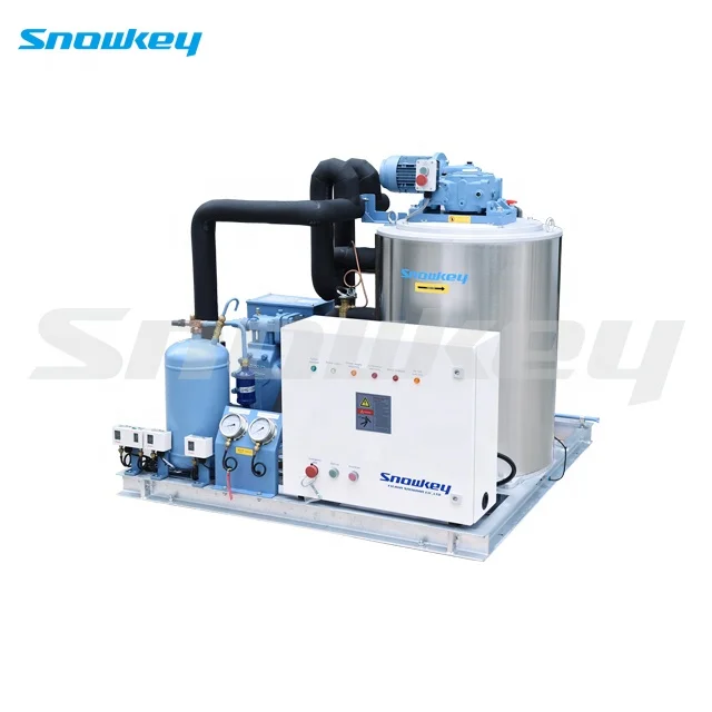 
Snowkey Flake Ice Making Machine 4 ton Good Quality Flake Ice Machine Price 