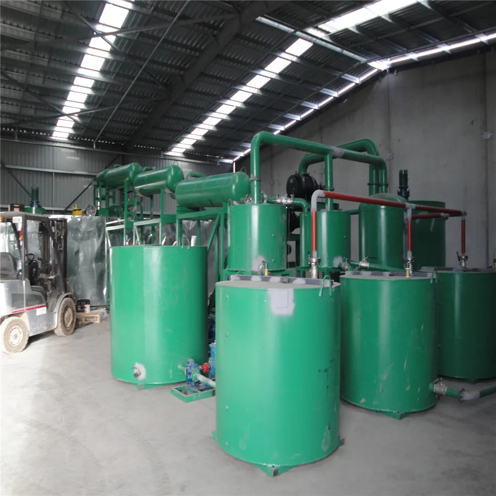 ZSA Waste Engine Carbon Oil Cleaning Machine,Get Yellow Base Oil From Used Motor Oil